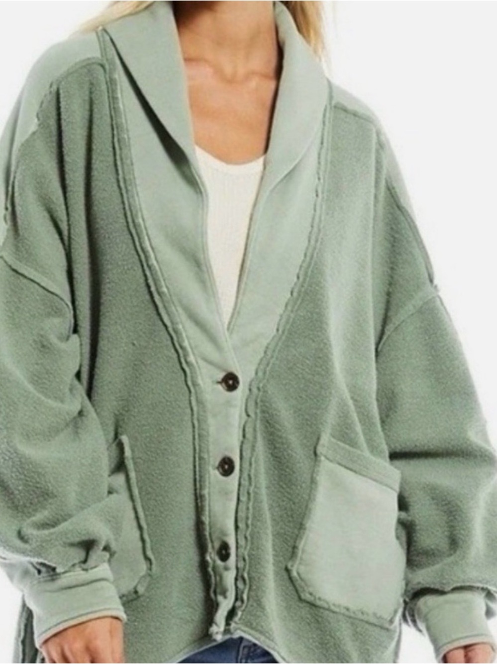 Free People fleece Jacket